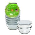 Libra Wholesale Kitchen Classics 6 oz Clear Food Storage Container Set , 4PK 195-80381LIB
